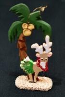 Emgee_Reindeer in Hula Skirt by Martha Greenwell (1920-2014)
