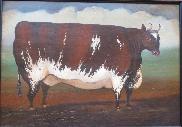 A Bull by Madge Tennent (1889-1972)