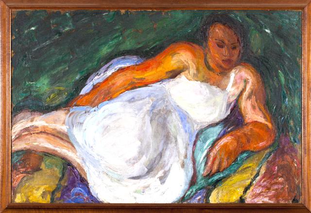 TAC_38_Reclining Girl by Madge Tennent (1889-1972)