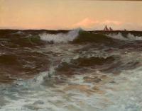 Evening Waves by Lionel Walden (1861-1933)