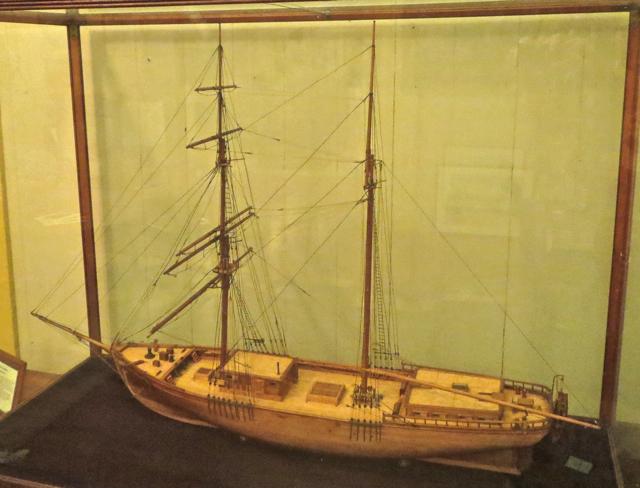 Brigantine Galilee - Model Schooner by Unknown