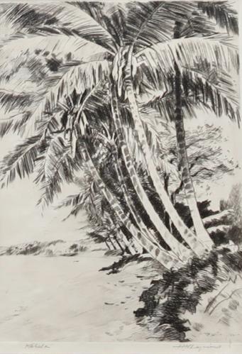 Kahala by Huc-Mazelet Luquiens (1881-1961)