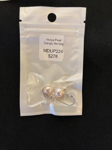 Akoya Pearl Earrings by Mac Dunford