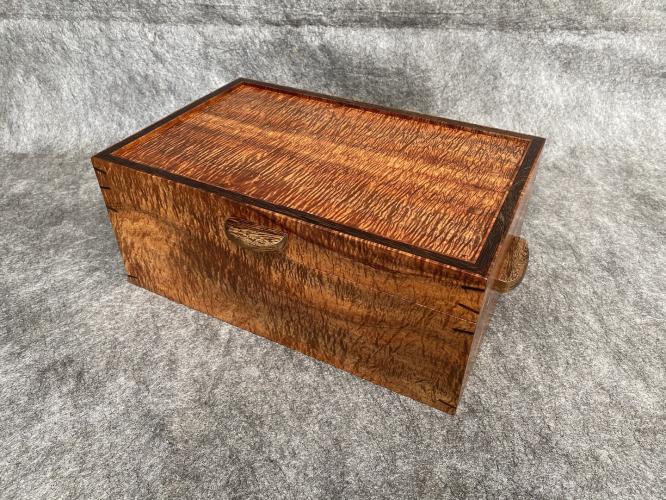 Fractured Light, Koa Box by Marcus Castaing