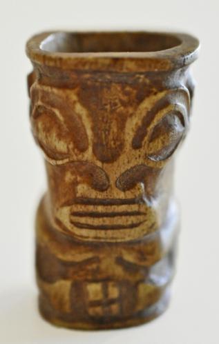 Marquesas Bone Tiki Ivi Po'o (1) by Unknown Unknown