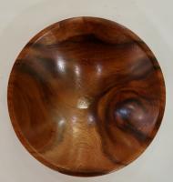 Monkeypod Bowl with Footed Base by Kelly Dunn