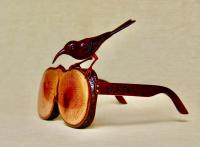 Natural Edge Glasses for Bird Watching by John Mydock