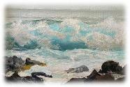 Hawaiian Coastline by Peter Hayward (1905-1993)