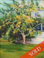 Yellow Shower Tree by Juanita Vitousek (1890-1988)