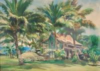 House in Puako by Emil Jean Kosa, Jr. (1903-1968)