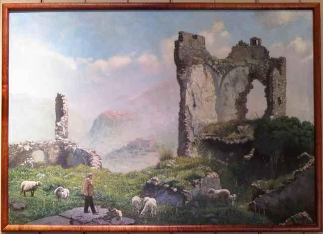 Tuscan Ruins by Edwin B. Kayton