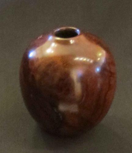Pheasant Wood, hollow vessel by Kelly Dunn