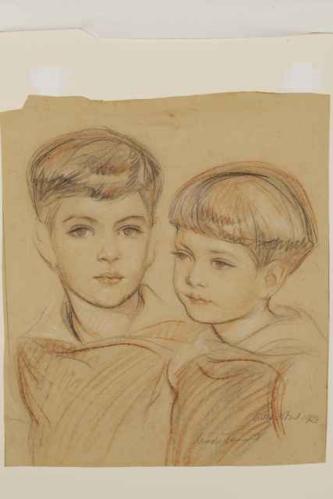 TAC_27_Arthur and Val by Madge Tennent (1889-1972)