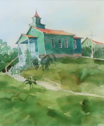 Green Church by Kathy Peterson