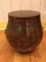 Lacquer Tea Barrel by Unknown Unknown