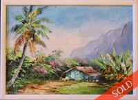 Hawaiian Homestead by Theresia Brinson (b.1926)