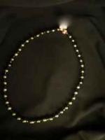 Tahitian Baroque Black Pearl Necklace_22" by Mac Dunford
