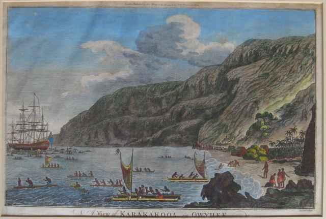 A View of Karakakooa in Owyhee by John Webber (1752-1793)