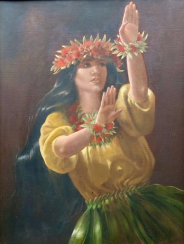 Hula Dancer by Mary Koski