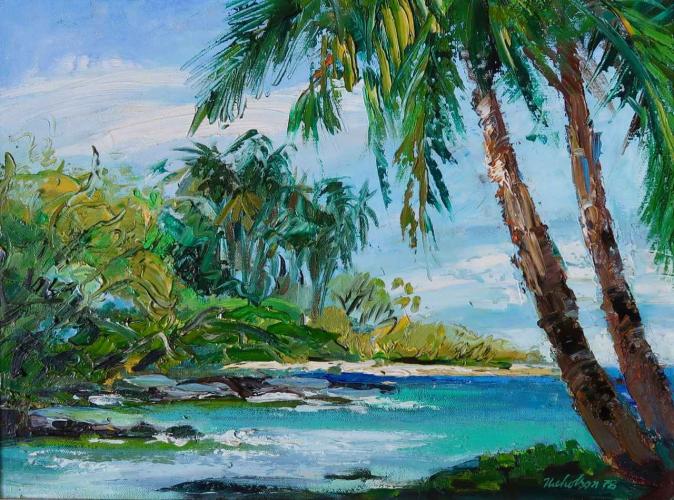 Puako, Hawai'i by Emrich Nicholson (1913-2001)