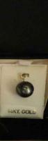 Tahitian Black Pearl "Carved" Pendant by Mac Dunford