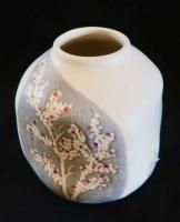 Ohia Tree Carved Vase_1_032219 by Birgitta Frazier