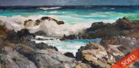 Hawaiian Seascape by Peter Hayward (1905-1993)