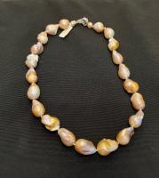 Natural Color Fireball Pearl Necklace by Mac Dunford
