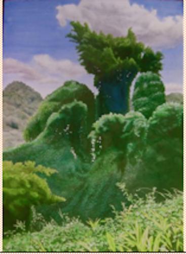 Manoa Rainforest III: Wrapped Rainforest by Robert Benjamin Norris (1910-2006)