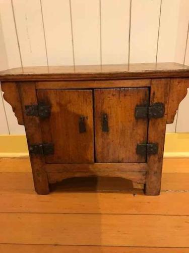 Elm Wood Chest by Unknown Unknown