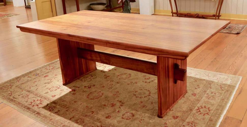 Dinner's Served - Curly Koa Dining Table by Duane Millers & Marcus Castaing