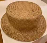 Small Rim Lauhala Hat by Unknown Unknown