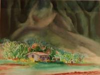 Ko'olau Mountains by Juanita Vitousek (1890-1988)