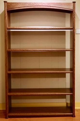 Curly Ohia Book Case by Marcus Castaing