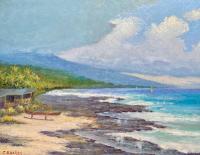 Lava Reefs, Hawai'i by Charles (C.S.) Marek (1891-1979)