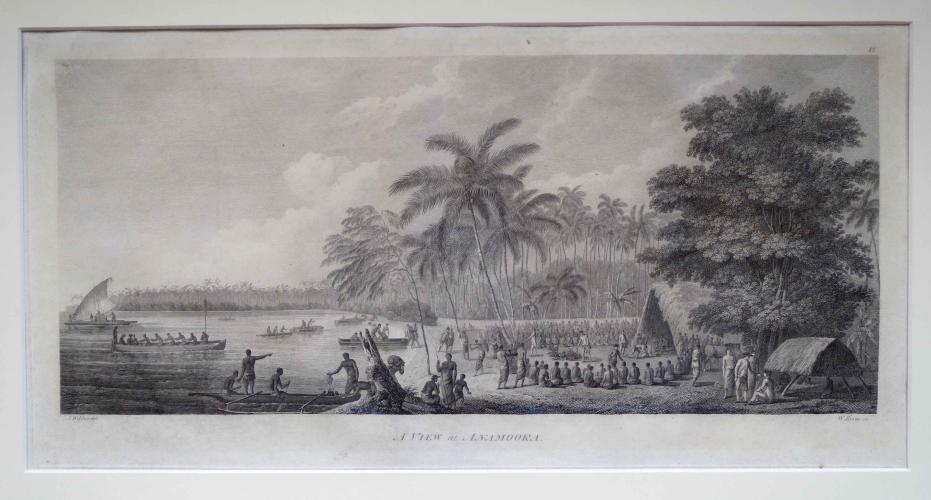 A View of Anamooka by John Webber (1752-1793)