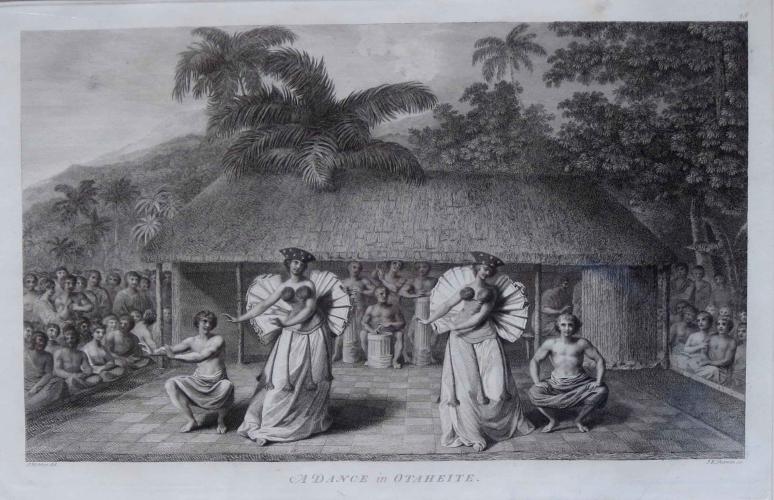 A Dance in Otaheite by John Webber (1752-1793)