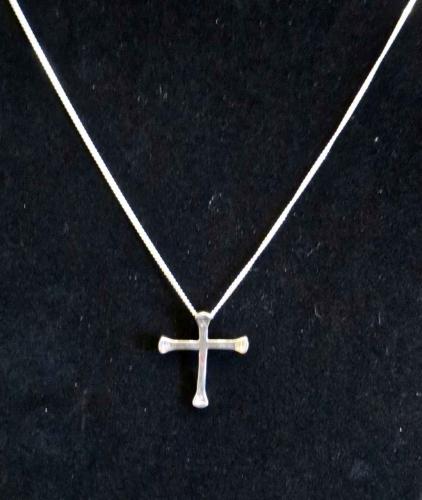 Horseshoe Nail Cross, Necklace by Thomas Eimer
