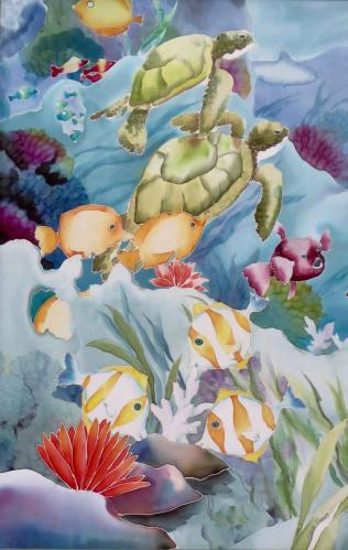 Honu Reef #1 by Kristi Kranz