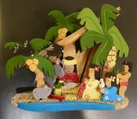 Emgee_Hawaiian Nativity Scene by Martha Greenwell (1920-2014)