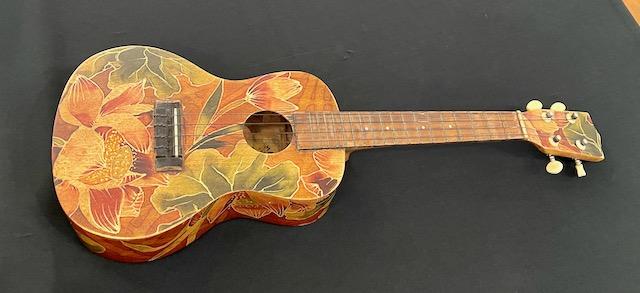 Ukulele decorated by K. Kranz by John Young (1909-1997)
