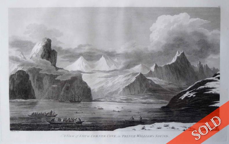 A View of Snug Corner Cove in Prince William Sound by John Webber (1752-1793)