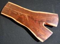 Milo Cribbage Board with pegs by David & Doni Reisland