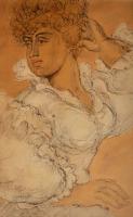 Wahine in Pose by Madge Tennent (1889-1972)