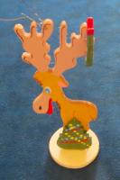 Emgee Ornament_Reindeer with small wreath in Antlers by 